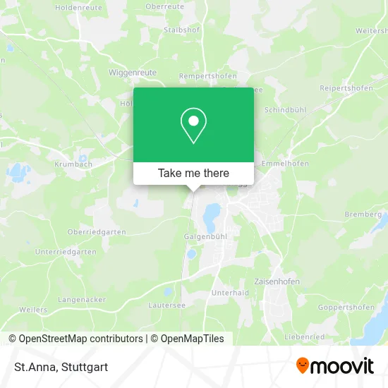 St.Anna map