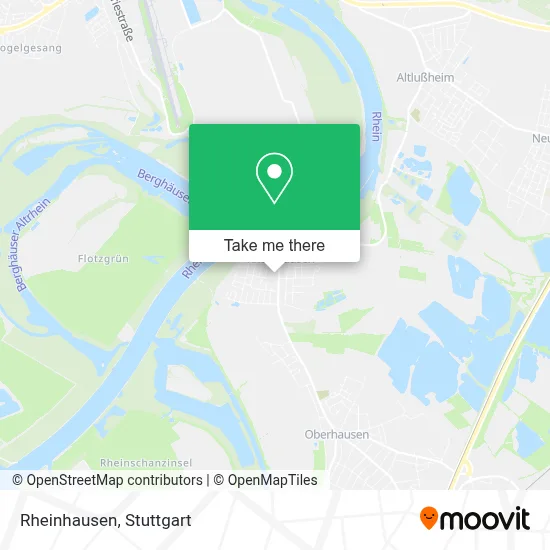 Rheinhausen map