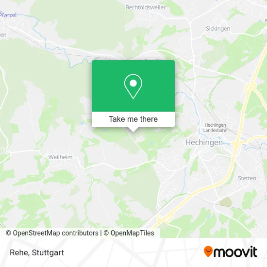 Rehe map