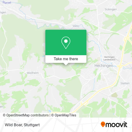 Wildschwein map