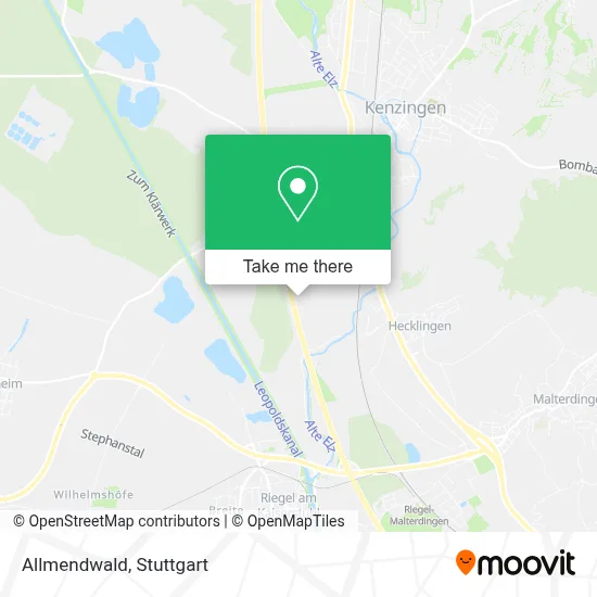 Allmendwald map
