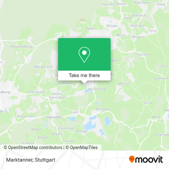 Marktanner map