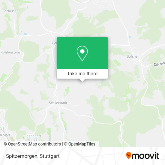 Spitzemorgen map