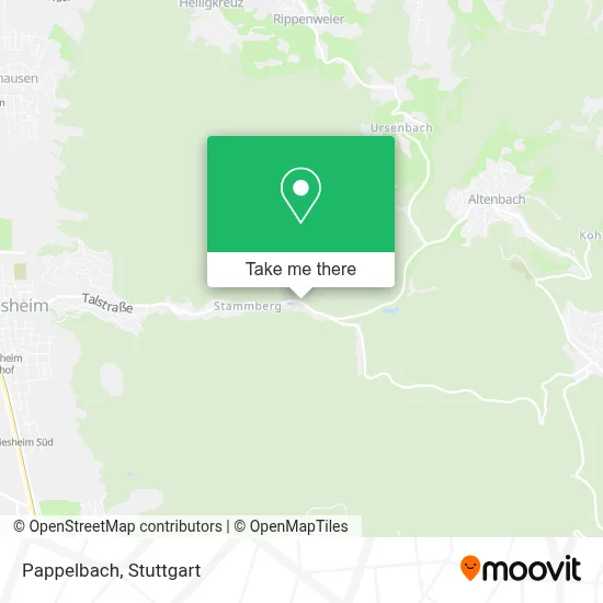 Pappelbach map