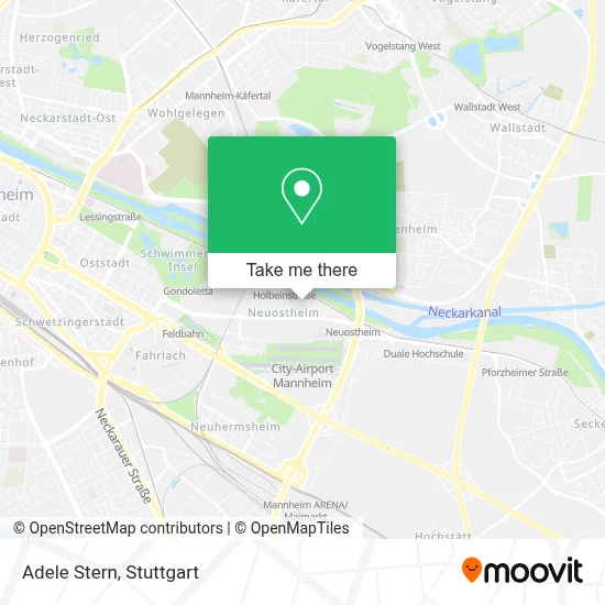 Adele Stern map
