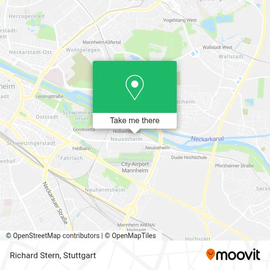 Richard Stern map