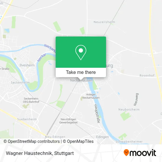 Wagner Haustechnik map