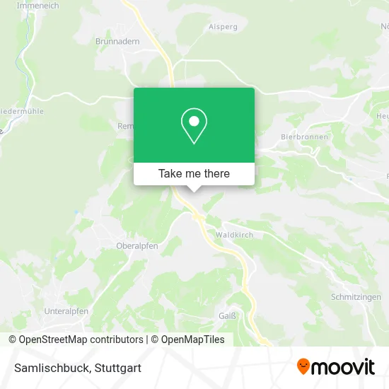Samlischbuck map