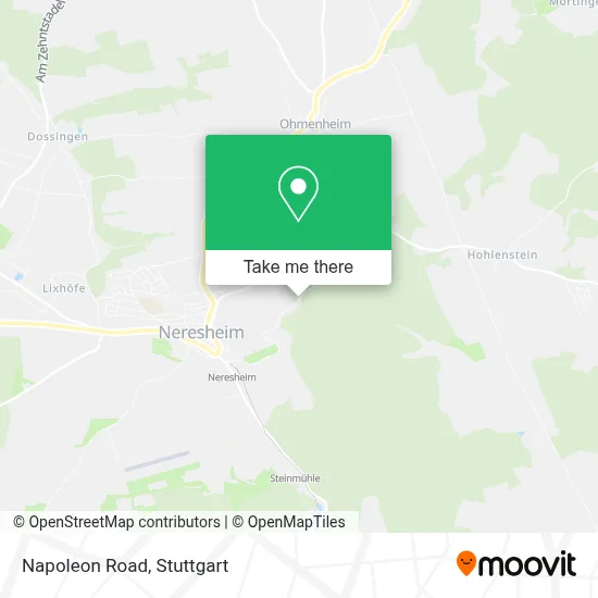 Napoleonsweg map