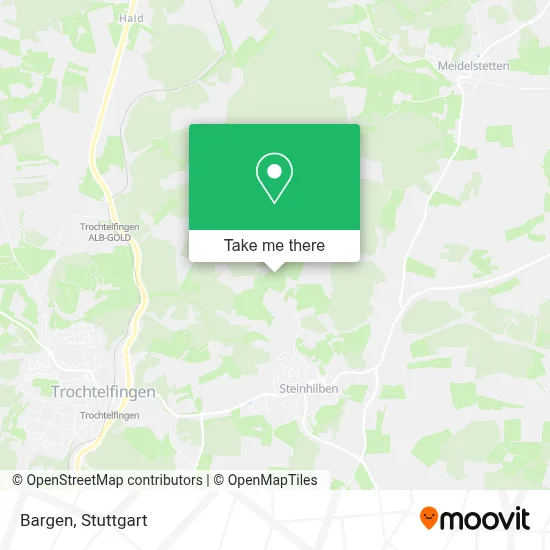 Bargen map