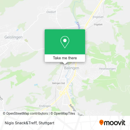 Nigis Snack&Treff map