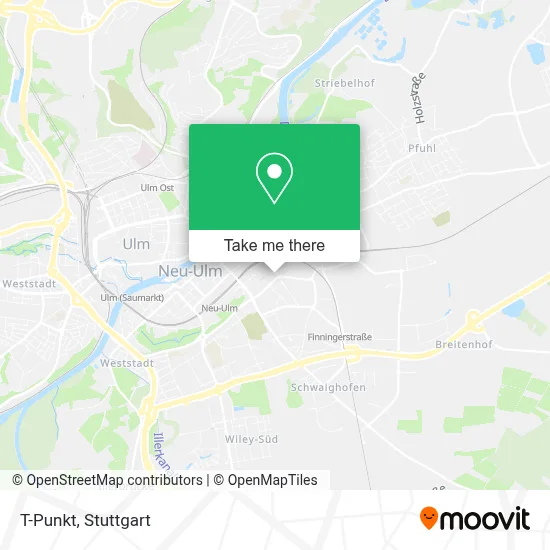 T-Punkt map