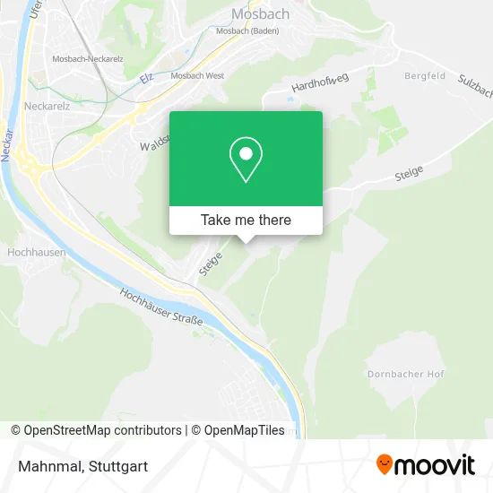 Mahnmal map