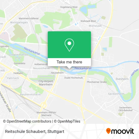 Reitschule Schaubert map