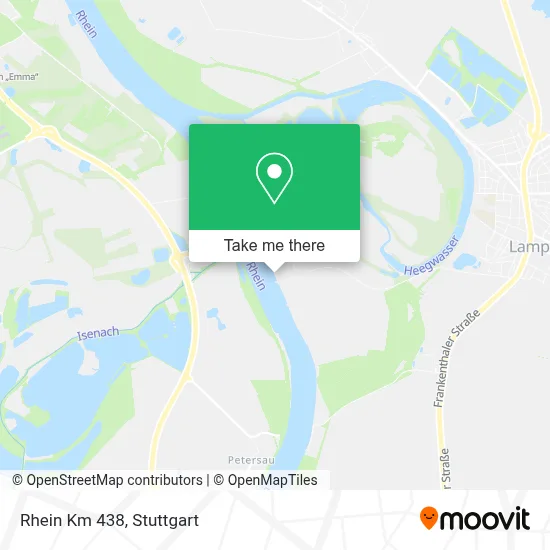 Rhein Km 438 map