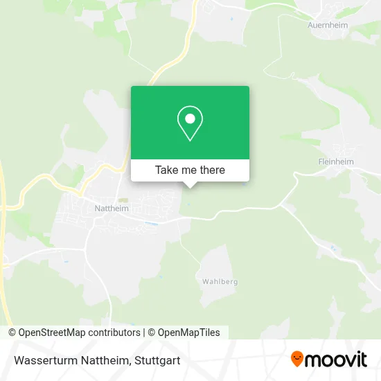 Wasserturm Nattheim map
