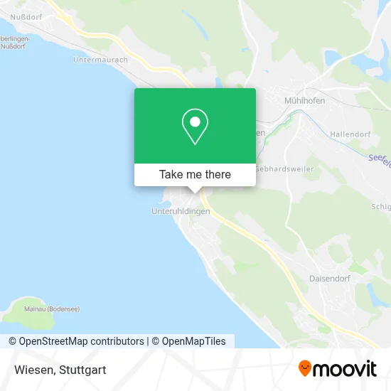 Wiesen map