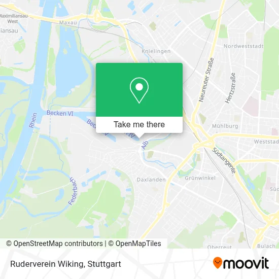 Ruderverein Wiking map