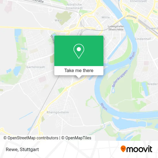 Rewe map