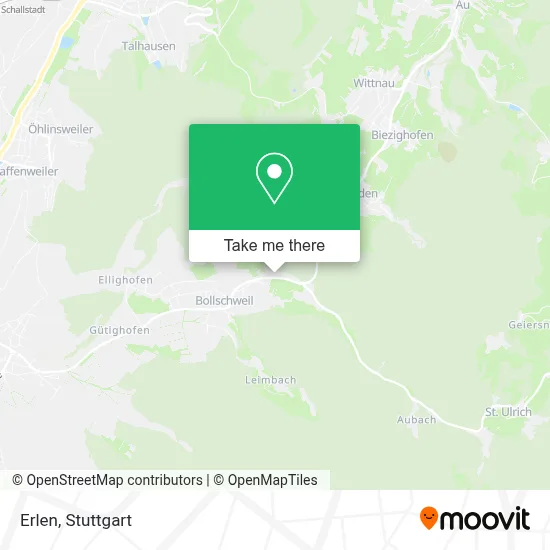 Erlen map