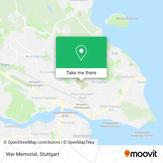 Kriegerdenkmal map