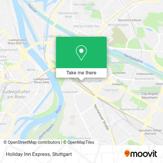Holiday Inn Express map