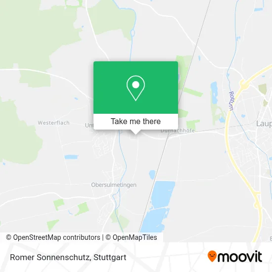 Romer Sonnenschutz map