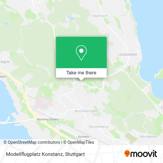 Modellflugplatz Konstanz map