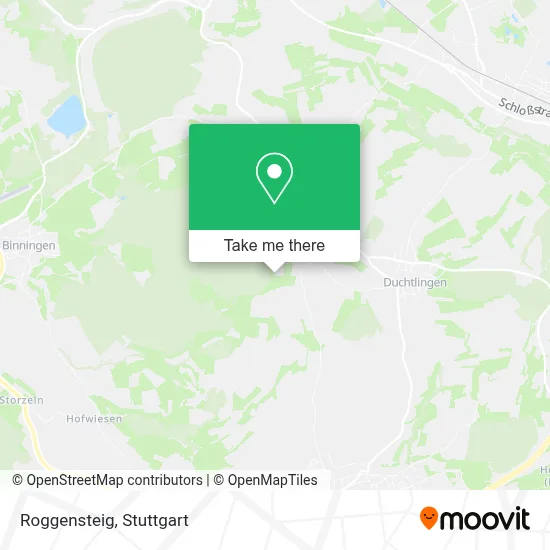 Roggensteig map