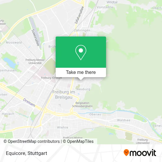 Equicore map