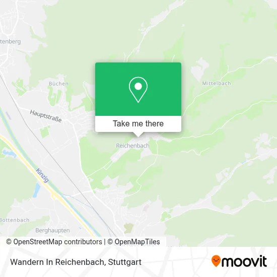 Wandern In Reichenbach map