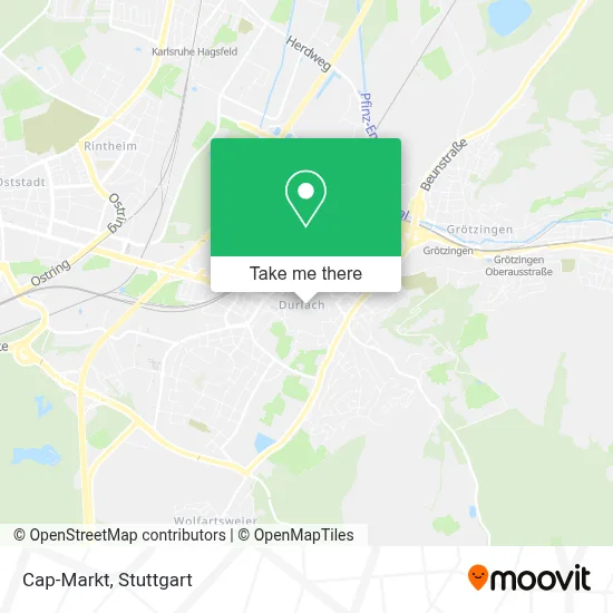 Cap-Markt map