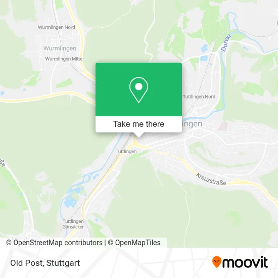 Alte Post map