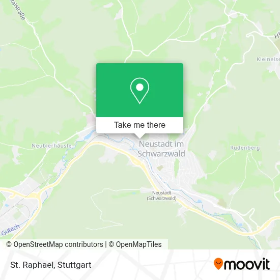 St. Raphael map