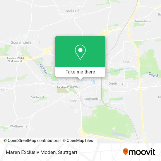 Maren Exclusiv Moden map
