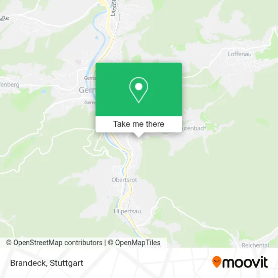 Brandeck map