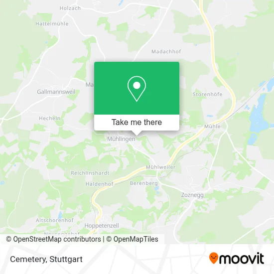 Friedhof map
