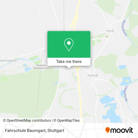 Fahrschule Baumgart map