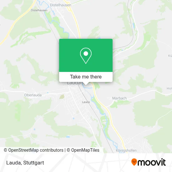 Lauda map