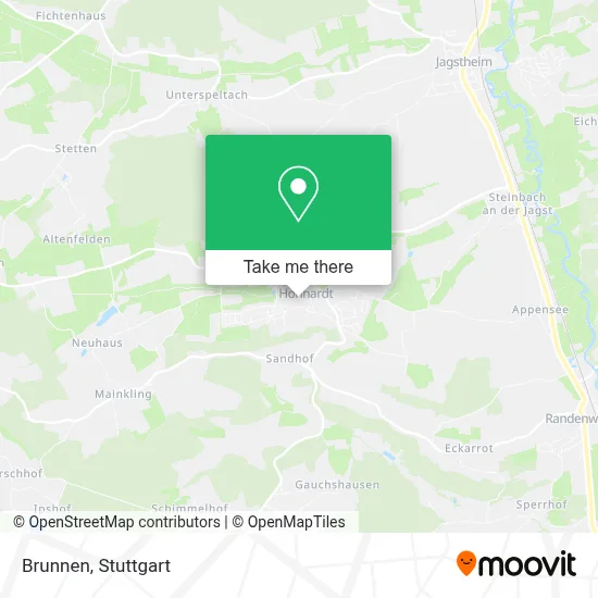 Brunnen map