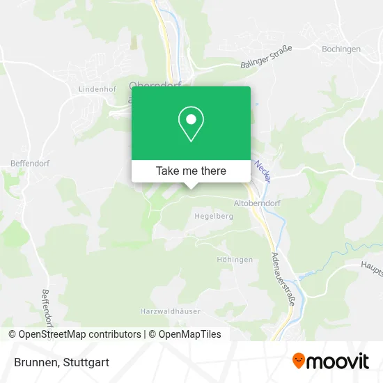 Brunnen map