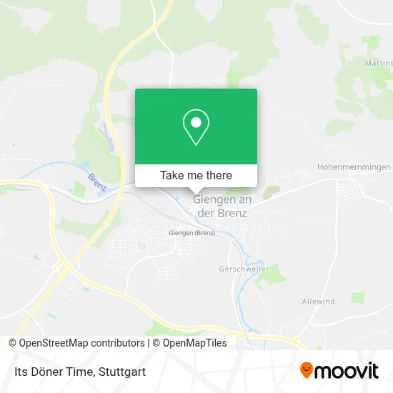 Its Döner Time map