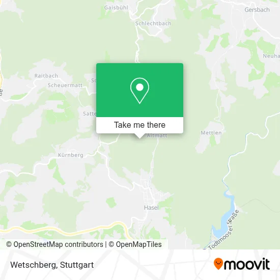 Wetschberg map