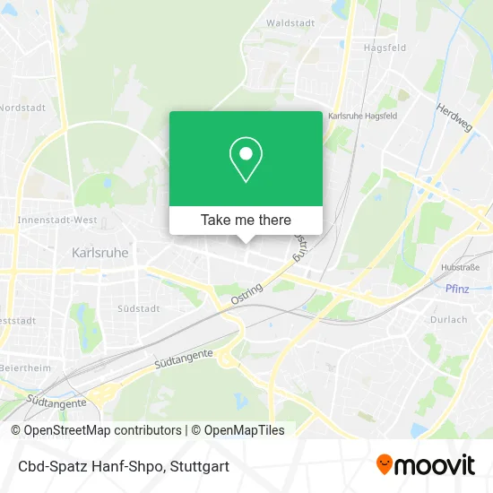 Cbd-Spatz Hanf-Shpo map