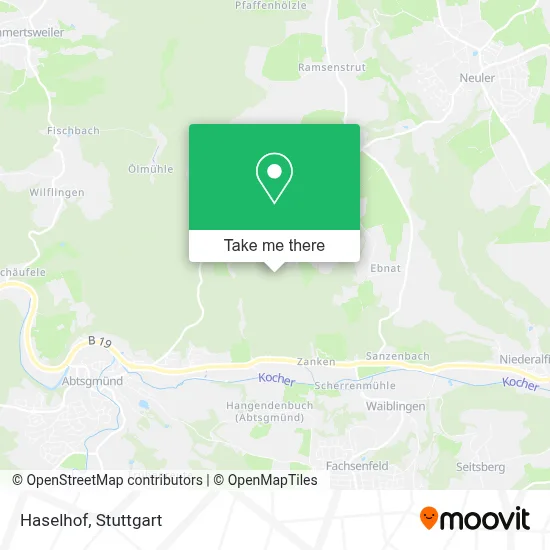 Haselhof map