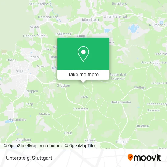Untersteig map