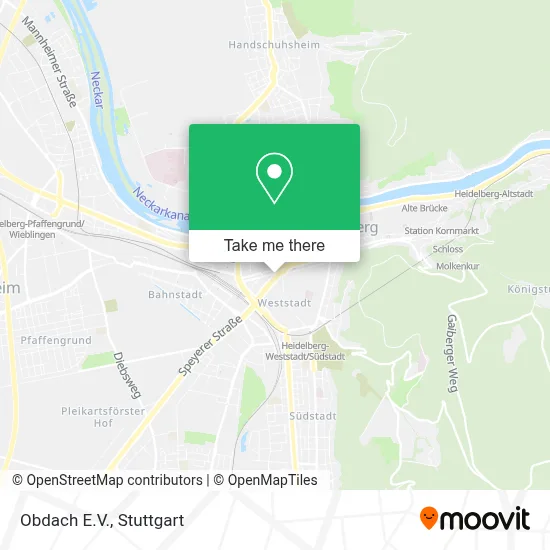 Obdach E.V. map