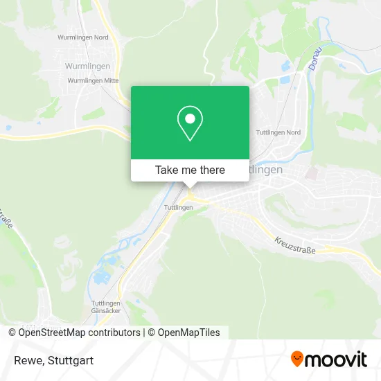 Rewe map