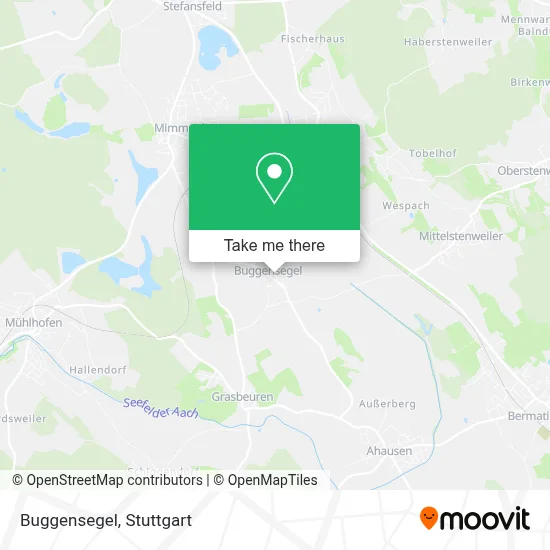 Buggensegel map