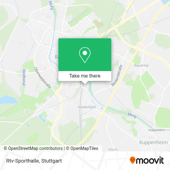 Rtv-Sporthalle map
